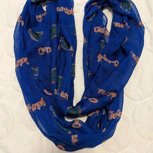 UF Florida Gators Blue Infinity Scarf